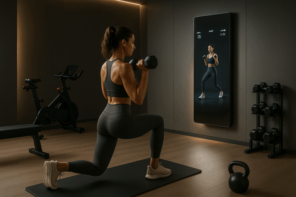 Treino futurista com tecnologia de ponta e personalização em estúdio exclusivo.
