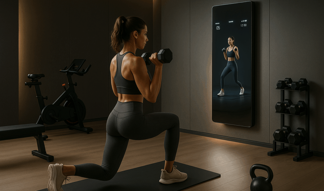 20250725_1511_Futuristic Fitness Studio_simple_compose_01k11ce1f7fqjbzqyha0nbj2j2 - TTC Studio de Personal Training Treino futurista com tecnologia de ponta e personalização em estúdio exclusivo.
